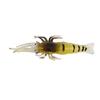 Luya Bait Cross-border Hot Silicone Simulação Soft Bait Camarão Luminoso Transparente 4.8cm/1G Isca Pesca Artes de Pesca