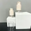 Venta directa de fábrica bomba de polvo de cobertura total de 20 dientes AS cabeza de bomba de empaque cosmético para crema de maquillaje para base, crema BB, corrector