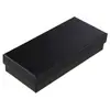 Caja rectangular para reloj joyero caja de reloj Negro Leni veteado juego caja de regalo
