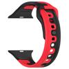 Correa de Silicona de Dos Tonos Adecuada para Apple Watch Series 9, 10, S11 y iWatch Ultra Pulsera Creativa