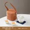 Nuevo juego de té de viaje conveniente estilo chino, taza de servicio rápido personalizada, juego de té kung fu para exteriores, tetera y taza, regalo de empresa