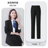 Traje Negro para Hombre Primavera y Verano Nuevo Estilo Coreano para Hombre y Mujer Traje del Mismo Estilo Top de Manga Larga Chaqueta Ajustada Ropa de Negocios