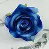 Nuevo producto transfronterizo: Cabezas de Flores de Rosa Artificiales, Rosas de Terciopelo con Perlas, Decoración de Pared de Flores para Salón de Bodas, Cabezas de Flores Artificiales, Accesorios para Fotografía