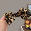 Pinza para Moño con Estampado de Leopardo para Mujer, Pinza Retro para Cola de Caballo Alta, Pinza de Tiburón para la Parte Posterior de la Cabeza