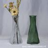 Lujo Ligero Trendy de Internet Transparente Vidrio Pequeño Jarrón Adornos Sala de Estar Arreglo Floral Estilo Ins Gama Alta Simple Tulipán Conservación de Agua