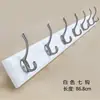 Colgador de 4 filas estilo europeo de aleación de zinc para uso doméstico en la sala de estar, cocina, baño, montado en la pared para guardar ropa, accesorios y sombreros