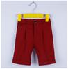 Camisa de niño 2023 verano nueva versión coreana de pantalones cortos blancos lunares color sólido rayas guapo ropa para niños una generación de cabello