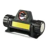 En Stock Transfronterizo Modo Dual Regulable Luz Dual Lejana y Cercana Linterna Frontal Led Luz Fuerte Carga USB Magnética Linterna Frontal de Pesca Larga Duración de Batería