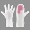 1 par de guantes de limpieza Guantes para lavar platos con cerdas exfoliantes Guante cepillo para lavar platos para limpieza del hogar Cocina Baño Coche Jardín