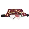 Bolso de Pecho para Mujer con Estampado de Dibujos Animados, Moderno, Ligero, Ajustado, Bolso de Cintura para Teléfono Móvil, Bolso de Hombro Portátil para Exteriores, Bolso Cruzado Pequeño