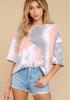 Nova Roupa Casual de Casa Estilo Europeu e Americano Primavera e Verão Manga Curta Solta Verão Amazon Estampada Manga Curta Roupa Casual de Casa