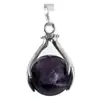 Colgante de Piedra Ojo de Tigre Amatista con Cuentas a Dos Manos Joyería Personalizada Europea y Americana Accesorios de Exportación Transfronteriza Amazon Ebay