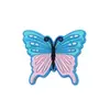 Accesorios de Joyería DIY de Insectos Mariposa de Colores Broche Pin Decoración Desmontable PVC Regalo Decoración de Mochila Fiesta