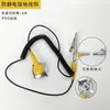 Pulseira antiestática com fio de PVC para remoção de eletricidade estática do corpo humano para oficina de fábrica, pulseira de pulso sem fio para homens e mulheres, anel eletrostático