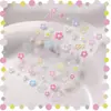 Adesivos para Nail Art Flor Margarida em Relevo Desenho Animado Tulipa Coelho Coração Borboleta Super Fofos Adesivos 3D
