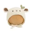Chapéu de Bebê Chenjing Outono e Inverno Fofo Super Fofo Animal À Prova de Vento Proteção para Orelhas Chapéu Espesso Quente de Bebê para Homens e Mulheres