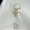 Cobre ecológico integral, lujo ligero, diseño moderno y único, aretes de barra curva en forma de cruz color oro café, accesorios para la oreja modernos y versátiles