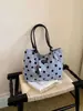 Bolsa de Bolinhas para Mulheres 2026 Nova Moda de Verão Super Popular Exquisite Classe Bolsa Tote para o Dia a Dia Bolsa de Ombro de Grande Capacidade