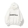 Sudadera con capucha y estampado de logo frontal de goma, de moda europea y americana, transfronteriza, marca nueva de moda Fog Ess, sudadera con capucha unisex