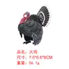 Modelo de pájaro de simulación mini águila loro pavo real flamenco adornos niños educación temprana pájaro pájaro juguete
