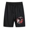 Nuevos Shorts Casuales para Hombre de Anime Periférico de Leyenda del Viento de la Espada Negros Shorts Deportivos para Uso al Aire Libre Venta Caliente Transfronteriza