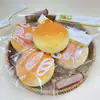 Juguete Squishy de Rebote Lento, Simulación Realista de Comida, Juguete Popular Transfronterizo para Alivio del Estrés, Textura Suave y Apretujable, Juguete para Chupar Dedos para Niñas