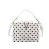 Bolso de mano con nuevo estampado de lunares transfronterizo, moderno y versátil, bolso de hombro y cruzado de gran capacidad, elegante bolso para el día a día