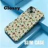 Funda de Teléfono Floral Estilo Ins de Verano para iPhone 18 Pro Funda de Película Entrega Directa de Fábrica Funda de Teléfono Mate Apple 17