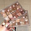 Rimina Evening Sakura Waltz Paleta de Sombras para Olhos com 20 Cores Perolada Lantejoula Matte Baixa Saturação Cor de Chá com Leite Terroso Nova Paleta de Sombras