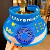 Chapéus de Verão para Homens, Mulheres e Crianças, Chapéus de Sol com Proteção UV para Exterior, Chapéus de Sol Cartoon com Top Aberto, Chapéus de Sol para Bebês