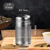 Infusor de Chá Aço Inoxidável 316 Grau Alimentício Coador de Chá Tela Filtrante Filtro Ultrafino Câmara de Chá Separador de Chá e Água