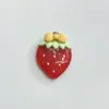 Accesorios de Resina de Frutas Grandes de Verano que Brillan en la Oscuridad Accesorios para Funda de Teléfono Móvil Soporte Airbag