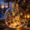 Adorno Brillante de Cuento de Navidad Adorno Luminoso de Cuento de Navidad