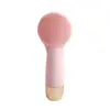 Dispositivo de limpieza facial de silicona, cepillo facial eléctrico vibratorio, limpiador de iones negativos, a batería, portátil