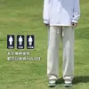 Pantalones casuales versátiles estilo japonés transfronterizos para hombre, estilo fino de primavera y otoño, pantalones largos para hombre, pantalones de pierna ancha holgados de moda, pierna recta