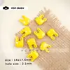 Accesorios para Joyería DIY Material Acrílico Bolsita Linda Versión Lisa Versátil Cadena para Teléfono Linda Colgante Llavero