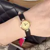 Novo Relógio de Cinto Fashion da Milisha Feminino Dourado Retrô Mostrador Pequeno Cinto Fino Relógio Compacto Comércio Exterior Atacado