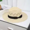 Novo chapéu fedora masculino de primavera e verão da Amazon, chapéu de palha Panamá, chapéu de sol para praia, chapéu jazz feminino de verão