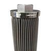 Procesamiento y Personalización de Elemento Filtrante Plegable de Acero Inoxidable 304 Malla de Alambre Metálico Elemento Filtrante Plegable Cartucho de Filtro Ondulado Fabricante