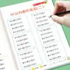 Livro de Traçado de Caracteres Chineses Pinyin Digital para Jardim de Infância para Crianças Pequenas Conectarem Adição e Subtração Dentro de 10-20-50-100 Todos os Dias