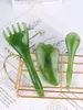 Peine de resina de tres piezas de cinco garras al por mayor para rostro Facial Mascarilla facial peine para tendones de la cabeza peine rascador de belleza peine de masaje