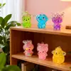 Enfeites de Areia Movediça Preenchidos com Óleo Cachorro Canela Luminoso Desenho Animado Sanrio Chaveiro Pingente Bolsa Joia Pingente Atacado