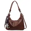 Bolso Bandolera de Gama Alta para Mujer Otoño 2026 Nuevo Retro Melamina para Viaje Diario Bolso de un Solo Hombro Gran Capacidad Bolso Dumpling