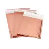 Bolsa de burbujas con película aluminizada láser, logotipo personalizado impreso, embalaje exprés, material escolar, sobre de burbujas