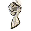 Bufanda Larga de Seda para Mujer 2026 Estilo Nuevo Bufanda para el Cuello con Tacto de Alta Gama, Bufanda Pequeña de Alta Gama Moderna y Elegante para Combinar con Camisas