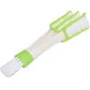 Cepillo de salida de aire del coche, cepillo de limpieza del aire acondicionado, herramienta de limpieza para eliminar el polvo del interior del coche, cepillo para huecos del coche