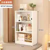 Estantería de almacenamiento de madera maciza para sala de estar, librero infantil simple de pie, estante de almacenamiento para el hogar de varias capas para dormitorio, estudiante y oficina