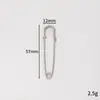 Broche de Hebilla Grande Simple del Fabricante Pin para Alfombra Pin Grande para Equipaje Ropa Suéter Chal Broche Material de Hierro Broche de Hebilla