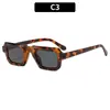 Gafas de Sol Cuadradas Casuales Simples de Moda para Hombre Gafas de Sol de Personalidad de Moda Transfronterizas Europeas y Americanas Gafas de Sol Geniales