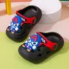 Nuevos Zuecos de Verano para Niños, Diseño de Héroe 3D, Suela Suave, Antideslizantes, Transpirables, Adecuados para Niños Pequeños para Usar Afuera